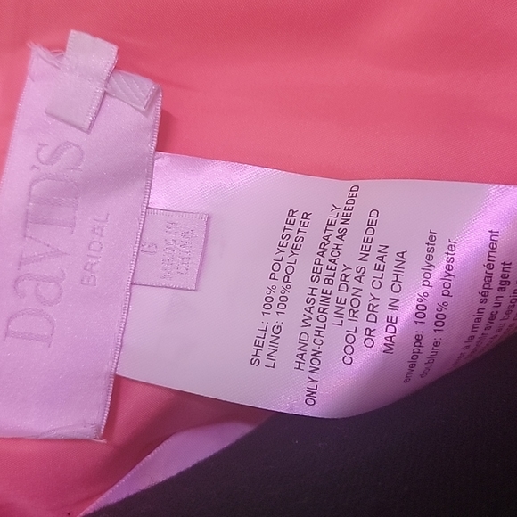 David's Bridal CoralReef Dress - Picture 10 of 10